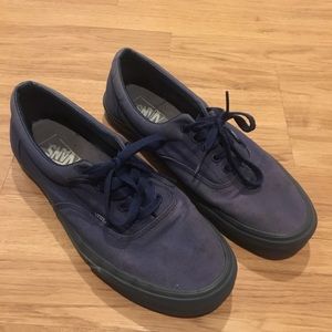 Vans Shoes 10.5 Men Blue on Blue